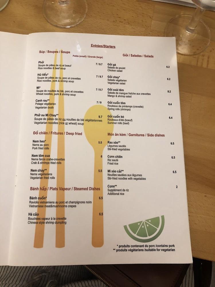 Foyer Mon Vietnam - Menu Image 3